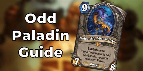 hearthstone odd paladin